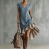 0eed277f-720c-433f-a557-2dd22c4735c7.jpg Solid-color Casual European-American Style Flounced Midi Skirt