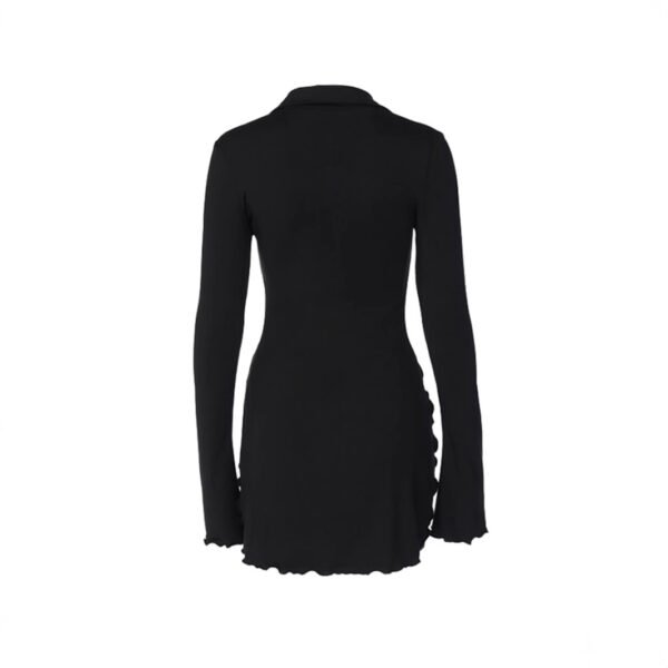 Womens Long-sleeve Off-shoulder, Midriff-baring Top Paired With A Figure-hugging Skirt Set