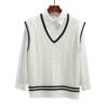 New Preppy-Style Knitted Vest For Women