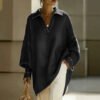 45a5a46b-aae9-49ae-b3c6-b5745ebeb468.jpg Women's Loose-fitting Casual Denim Shirt For Commuting