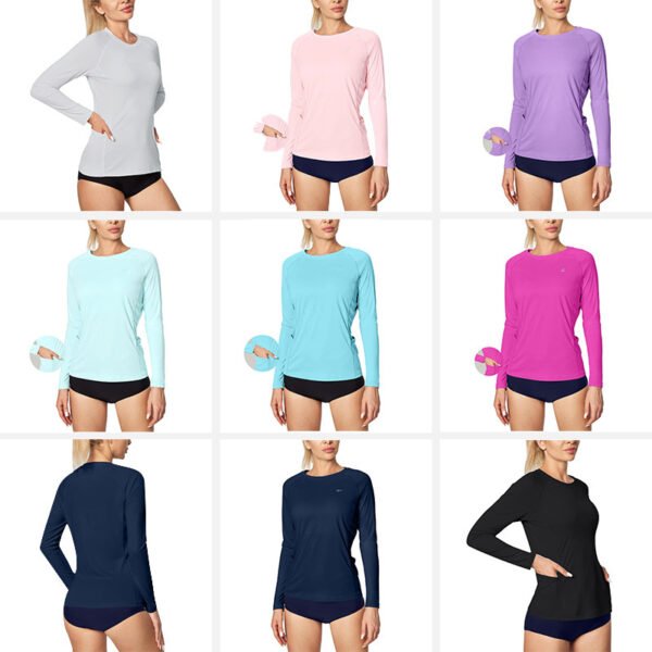 Crew-neck T-shirt Slim-fit Athletic Training Top