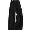 Loose-fitting High-waisted Draping Casual Trousersversatile And Trendy