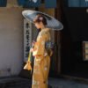 Elegant Young Ladys Japanese-style Kimono Formal Wear Womens Modernized Kimono And Yukata