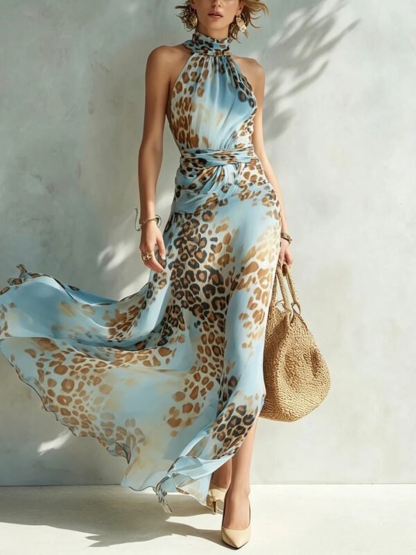 74b2f2c1-35fd-4edd-a172-c18b6018f8c2.jpg Leopard-print Sleeveless Maxi Dress Halter-neck Printed Gown