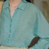 French-striped Lightweight Sun-protection Shirt