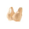 Front-fastening Fixed-cup Lace Camisole Bra