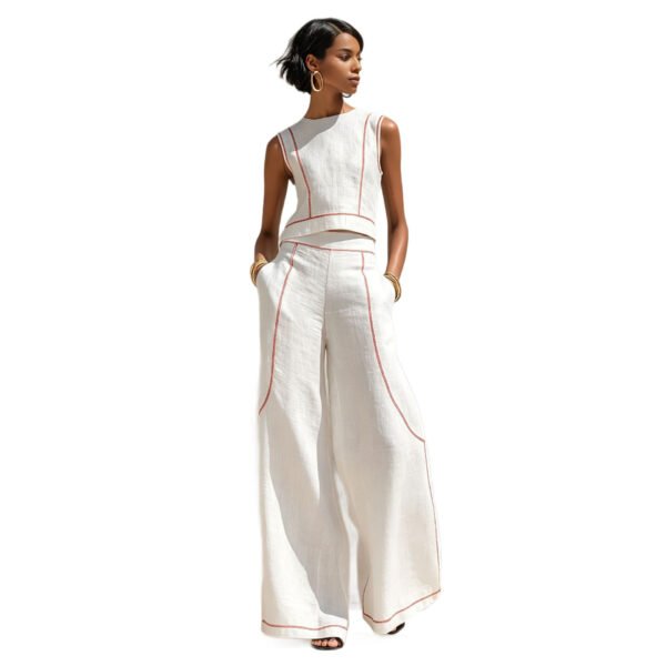 8e9c3207-a608-4465-82c2-21615ea4d471.jpg Sleeveless Color-Block Wide-Leg Pants Set Womens Summer Casual Chic Two-Piece Outfit