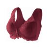 Front-fastening Fixed-cup Lace Camisole Bra