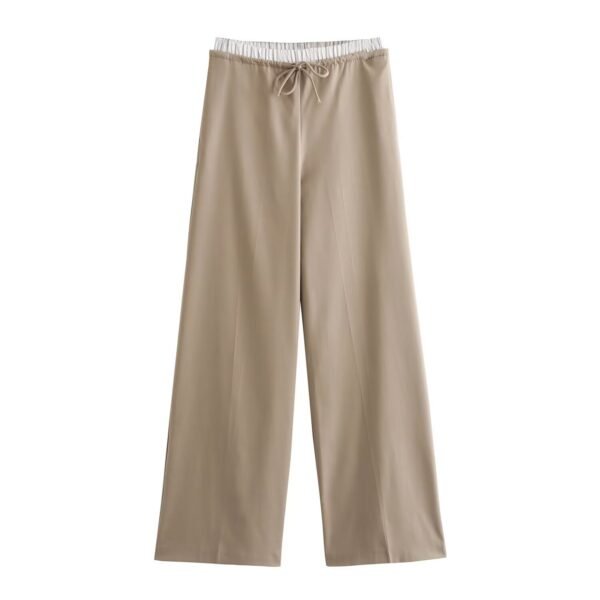 Two Sleeveless Tank Tops Sophisticated Casual Trousers