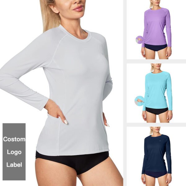 Crew-neck T-shirt Slim-fit Athletic Training Top