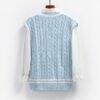 New Preppy-Style Knitted Vest For Women