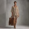 ff911859-02c6-45f2-8b2d-472f2814dbce.jpg Wool Summer Loose-fit V-neck Short-sleeve Top And High-waisted Shorts Set